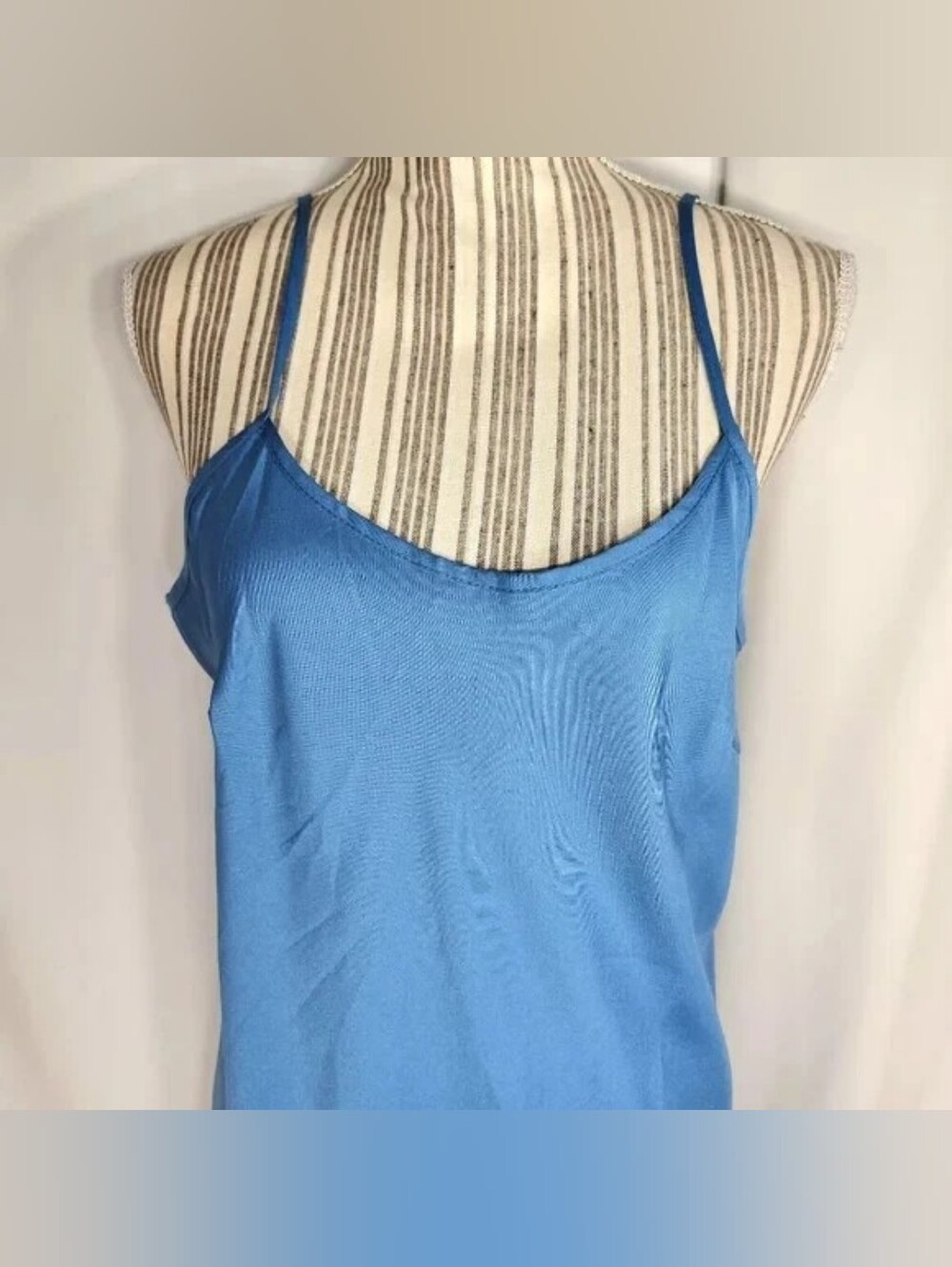 Blue Slip Dress Camisole - Women's Intimates - Picture 2 of 4